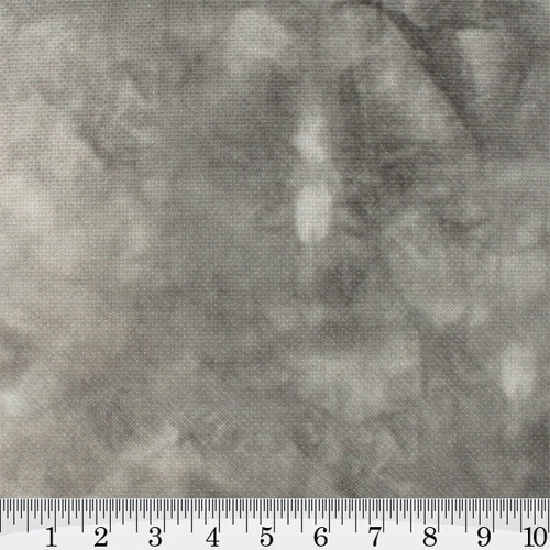 Charcoal Hand Dyed Effect Cross Stitch Fabric